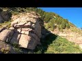 FPV Crusing Colorado cliff sides in 4K