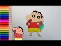 How to draw ShinChan step by step easy || kids drawing || Full tutorial video !