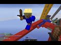 Minecraft 2v2s bedfight on AcentraMC with randoms + subscribers #3