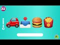 Guess The Fast Food Restaurant By Emoji 2024