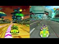 CTR: Nitro-Fueled & Crash Nitro Kart Comparison | Karts