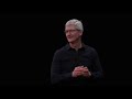 tim cook saying “thank you” for one hour