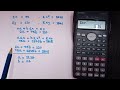 How to find equation of straight line using calculator fx82MS| CURVE FITTING|FITTING OF LINEAR CURVE