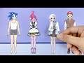 Battle Elsa, Poppy & Sonic: Poppy Playtime 3 or Digital Circus? | DIY Paper Dolls Fashion