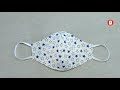🔥Just 5 Minutes !!! Very Easy Pattern Mask - All Sizes | Face Mask Sewing Tutorial | Breathable Mask