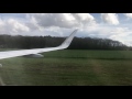 Airbus A320 neo - Showery Approach and Landing in Hannover - Real Life Flight