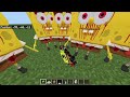 ❤️I Cheated in a SPONGEBOB.EXE Mob Battle || Minecraft PE