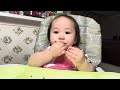 BABY EATING TACO SO YUMMY
