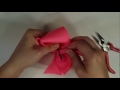 How to make Large Elegant Boutique Hair Bow