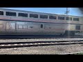 Amtrak Southwest Chief arrives in Albuquerque, New Mexico
