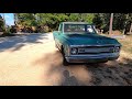 Will it run and drive after 30 years 1969 Chevy truck