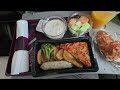 Qatar Airways Economy Class  |Dublin to Doha |4K