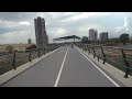 New Pedestrian & Bike Bridge over Nuevo Cauce, South Valencia