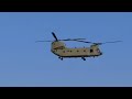 Five CH-47F Chinooks Take Off From Cleveland