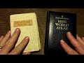 ASMR Two Small Atlases (soft speaking, paper sounds)