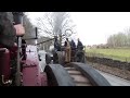 Overtaking with a steam engine.