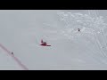 High Speed Ski Crash in 4K - Simon Billy Vars 2017 from the 245kmh start.