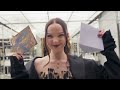 Dove Cameron Gets Ready for the Balmain show at Paris Fashion Week | Vogue France