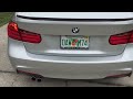 2014 BMW 328i M-sport LED signals