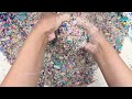 [ASMR] Guess the color★Soap boxes with starch&glitter★Cutting cubes★Clay cracking★(4k)