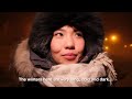 Walking around Yakutsk | public transport, open-air market and building at -50°C, -58°F