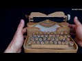 How to make a Typewriter from cardboard