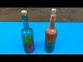 Woodturning - Very Old Glass Bottles