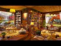Relaxing Sweet Jazz Instrumental Music in Coffee Shop Ambience for Work, Studying ~ Background Music