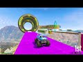 EASY AND FUN MONSTER TRUCK PARKOUR  | GTA V