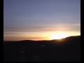Time lapse sunrise over Sumava