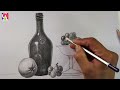 Still Life Drawing Step By Step with Pencil Shading for Beginners @ChitraArtAcademy