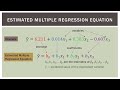 Statistics 101: Multiple Linear Regression, The Very Basics 📈