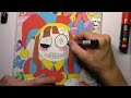 Drawing THE AMAZING DIGITAL CIRCUS Characters With $300 POSCA Markers 🤡✍️