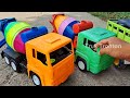 Mantap !! Mobil Truk Tronton Panjang Bongkar Mainan Mobil Mobilan Dump Truck, Excavator, Truk Mixer