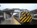 Amtrak & CT Rail Trains in the Rain ft. Amtrak 100