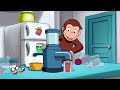 Curious George 🐵 Drawing a Castle 🐵 Kids Cartoon 🐵 Kids Movies 🐵 Videos for Kids