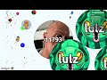 The Rock Plays Agar.io and Eats Everyone in the server.