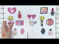 [🐾paper diy🐾] Candy makeup tutorials for Girl | ASMR | Paper cosmetics | Paper DIY Plus