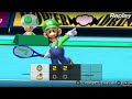 Mario Sports Superstars - Luigi Vs. Bowser Jr. (Tennis)