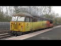 56094 & 56090 6M32 arriving at Preston Ribble Rail 23/03/19