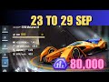 Asphalt 8 / Free to play cars to unlock in the world series store
