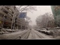 東京で大雪　代々木公園・表参道　Tokyo in snow_Omotesando