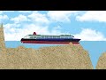 They Let Me Drive a Cruise Ship And This Happened - Floating Sandbox
