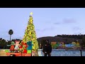 Sesame Place San Diego Grand Illumination Ceremony Christmas Tree Lighting