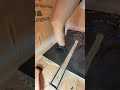 Using Large Format Porcelain Tile On A Shower Floor (Envelope method)