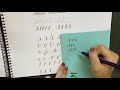 Calligraphy Classes 2020| Calligraphy Day1 | Basic Strokes of Calligraphy