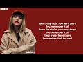 Taylor Swift - All Too Well (10 Minute Version) (Taylor's Version) (From The Vault) (Lyrics)