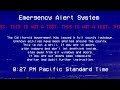 E.A.S - Fake emergency alert broadcast
