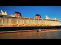 Disney Dream - departing from Port Canaveral
