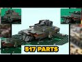 LEGO Damaged Tanks in Different Scales | Comparison